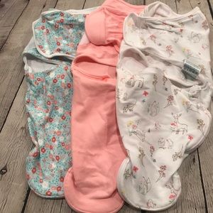 Aden + Anais 0-3 month swaddle blankets